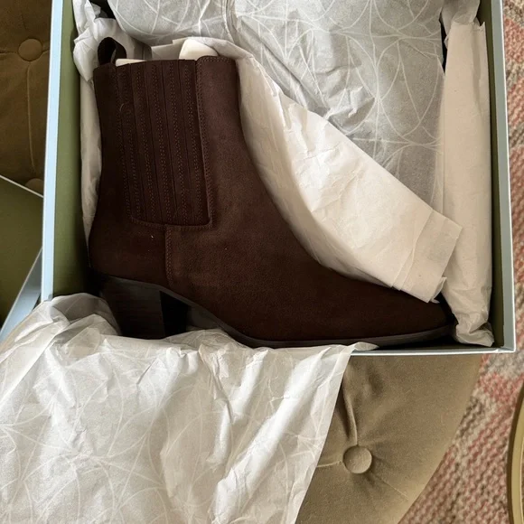 Margaux Agnes Boot in Cocoa Suede size 41 - Picture 4 of 9
